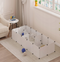 Woltu Opvouwbare Speelkooi voor Kleine Huisdieren - Wit - 175 x 75 x 35 cm