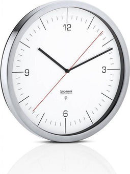 Blomus wandklok Crono wit zendergestuurd