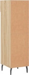 vidaXL - Schoenenkast - 30x35x105 - cm - bewerkt - hout - sonoma - eikenkleurig