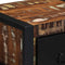 vidaXL - Nachtkastjes - 2st - 40x35x25cm - massief - gerecycled - hout - meerkleurig