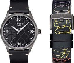 Tissot Street Basketball T1164103606700 - Polshorloge - Quartz - Zwart Leer - Ø 42 mm
