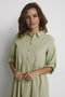 Kaffe KAnaya Dress - Dames Jurk - Maat 44 - Kniehoogte - Lange Mouw