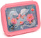 BEAU by Bo Petit Monkey Bentobox + Drinkfles Fairytale Dragon Back to School set - Pearl Stars/Peony Pink