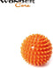 Wonder Core Spiky Massage Ball - 6 cm - Zacht - Oranje - Myofasciale bal, gymnastiekbal, Fitnessbal Egel bal voor zelfmassage van verschillende delen van het lichaam, Spierherstel na hardlopen - Massageaccessoires
