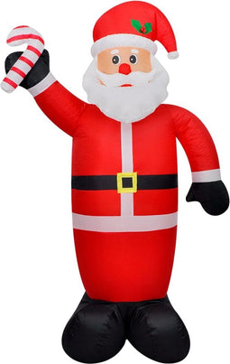 vidaXL - Kerstman - opblaasbaar - met - LED's - 300 - cm