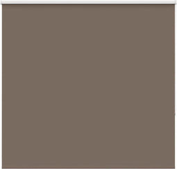 vidaXL - Rolgordijn - verduisterend - koffie - 150x150 - cm - stofbreedte - 146,6 - cm