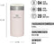 Stanley Aerolight Transit Mug 350 ml - Houdt 4 uur warm - 6 uur koud - Lekvrij - Vaatwasmachinebestendig - Rose Quartz