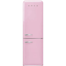 SMEG FAB32RPK5 - Koel/vriescombinatie - NoFrost - Jaren '50 - Roze