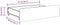vidaXL - Opberglades - bed - 2 - st - bewerkt - hout - bewerkt - hout - stof - lichtgrijs