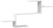 vidaXL - Wandschap - 104x15x49 - cm - bewerkt - hout - wit