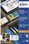 VISITEKAART AVERY C32010-25 85X54MM 185GR 250STUKS