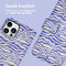 iMoshion Hoesje Geschikt voor iPhone 12 Pro / 12 Hoesje Met Pasjeshouder - iMoshion Design Bookcase smartphone - Meerkleurig / White Blue Stripes
