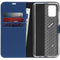 Accezz Hoesje Geschikt voor Samsung Galaxy A71 Hoesje Met Pasjeshouder - Accezz Wallet Softcase Bookcase - Blauw
