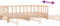 vidaXL - Slaapbank - met - onderschuifbed - 80x200 - cm - massief - grenenhout