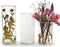 Cilinder 'Chloe' h15 d10 cm - Transparant/Helder/Doorzichtig glas - Bloemen/Boeket vaas - Decoratie