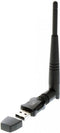 T'nB - 600 Mbps Wi-Fi AC-sleutel met afneembare antenne - zwart - ADWF600AC