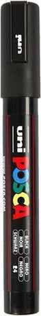 Verfstift Posca PC5M M zwart
