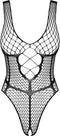 Obsessive Body met Visnet Design – Erotische Body – One Size – Zwart