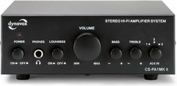 Dynavox CS-PA1 MK2 kleine versterker 60 watt in het zwart