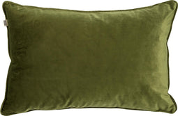 Dutch Decor FINN - Sierkussen velvet 40x60 cm Chive - groen - Inclusief binnenkussen