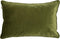 Dutch Decor FINN - Sierkussen velvet 40x60 cm Chive - groen - Inclusief binnenkussen