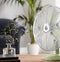 Swan - Retro 12 Inch Bureau Ventilator - Groen