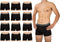 Pierre Calvini - Boxershort Heren - Heren Ondergoed - 12 Stuks - Maat XXL - Zwart - Boxershorts
