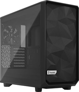 Fractal Design Meshify 2 Lite - PC Behuizing ATX EATX Micro-ATX Mini-ITX - Geharde glas zijpaneel - Zwart