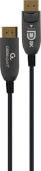 Gembird CC-DP8K-AOC-20M - DisplayPort AOC kabel - 8K 60 Hz - Zwart