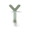 FRONDO Hook - Wandkapstok - Stalen wandhaak met 2 haken - Dusty Green