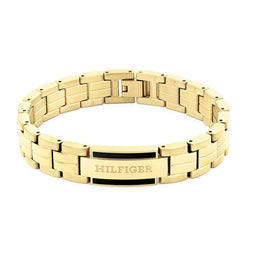 Armband Heren Tommy Hilfiger PARKER Roestvrij staal Gouden