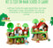 Klorofil - School Speelset - 3 poppetjes en 9 accessoires