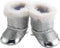 Heless Poppenschoenen Laarzen 38-45 Cm Meisjes Polyester Zilver