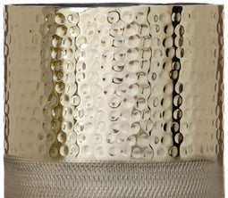 Vaas Gouden 13 x 13 x 13 cm Aluminium