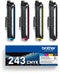 Brother TN-243CMYK - Toner - 1000 pagina's - Zwart Cyaan Magenta Geel