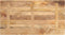 vidaXL - Tafelblad - rechthoekig - 110x60x3,8 - cm - massief - mangohout