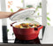 Pyrex Slowcook Braadpan - Gietijzer - Ø 24 cm - 3.6 l - Kersenrood