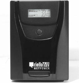 Riello NPW 1500 - Ononderbreekbaar Stroomvoorzieningssysteem - 1,5kVA 900W - Grijs