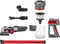 H.Koenig UP810 - Snoerloze Steelstofzuiger - 2-in-1 met Turboborstel - 160 Watt