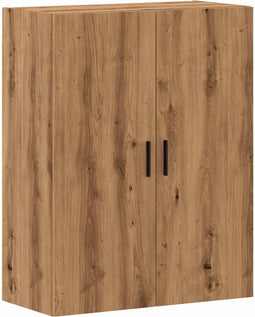vidaXL - Wandkast - 69,5x34x90 - cm - artisanaal - eikenkleurig