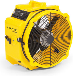 TROTEC TTV 4500 S - Bouwventilator - 5000 m³/h - Geel zwart
