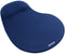 Savio MP-01NB - Muismat - Rubber en Stof - Blauw