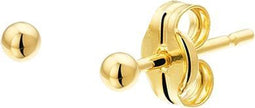 Marie Celeste Oorknoppen - Massief - 2 mm - Goud
