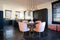 Richmond Interiors Eettafel Blackbone gold 140Ø (Black rustic)