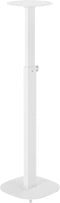 MyWall HS 23 W - Luidsprekerstandaard - Uittrekbaar en in hoogte verstelbaar - Wit (2 stuks)
