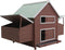 vidaXL - Kippenhok - 157x97x110 - cm - hout - bruin
