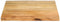 vidaXL - Tafelblad - met - natuurlijke - rand - 40x40x2,5 - cm - massief - mangohout