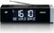 Lenco CR-640BK - Stereo FM Wekkerradio - Radiogestuurde klok met AUX-ingang - Zwart