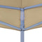 vidaXL - Partytentdak 270 g/m² - 410 x 280 cm - Bruin