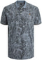 JACK&JONES PLUS JPRBLUWIN LIGHT LEO AOP POLO PS - Heren Poloshirt - Gebloemde all over print - EU4XL